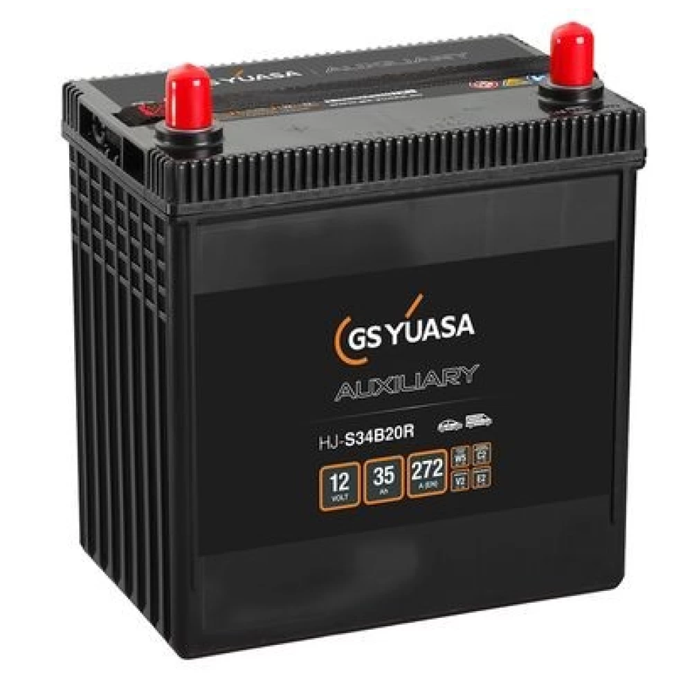 Μπαταρία αυτοκινήτου HJ-S34B20R YUASA 12V 35Ah 272A  Auxiliary AGM Start - Stop