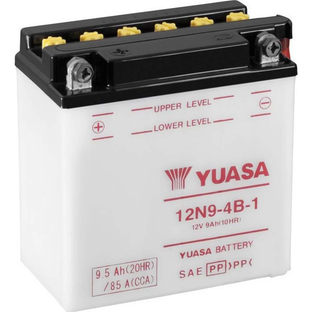 12N9-4B-1 Μπαταρία Μοτοσυκλέτας YUASA INDO (Χωρίς υγρά)