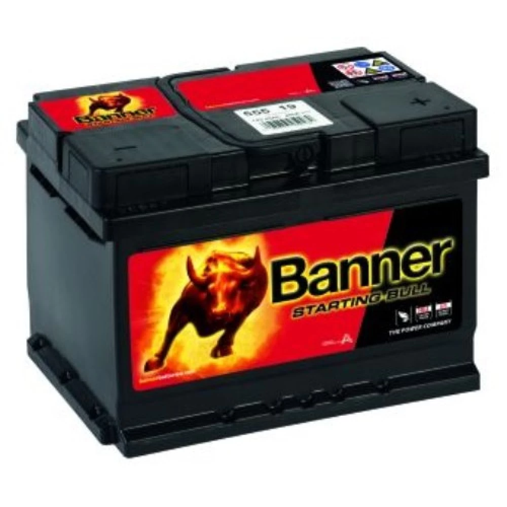Μπαταρία αυτοκινήτου BANNER 55Ah 450A Starting Bull 55519