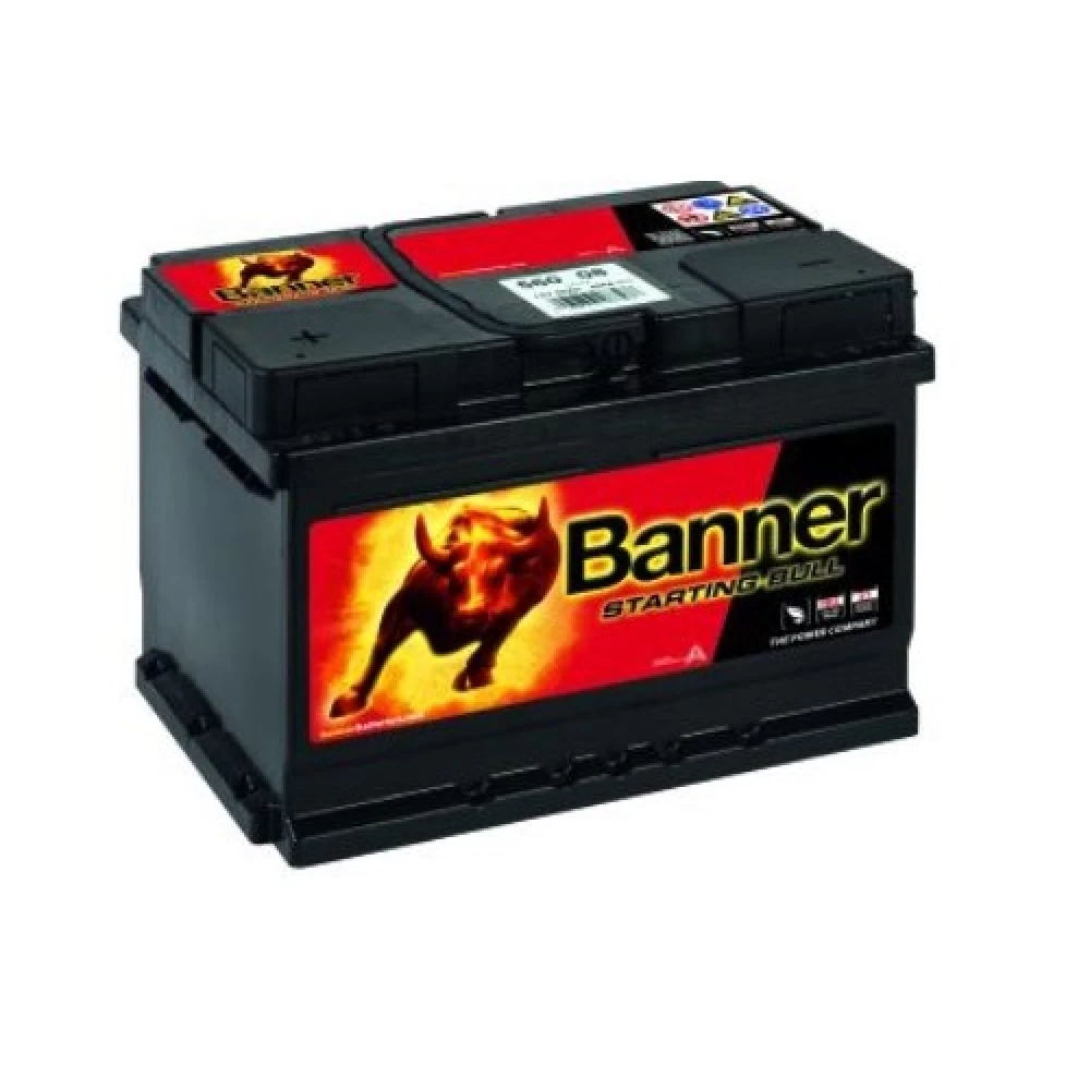Μπαταρία αυτοκινήτου BANNER 60Ah 480A Starting Bull 56008 Αριστερά+
