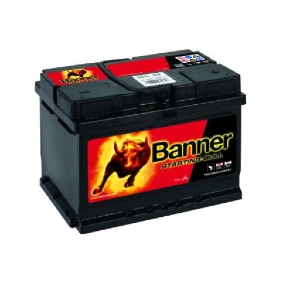 Μπαταρία αυτοκινήτου BANNER 60Ah 480A Starting Bull 56009