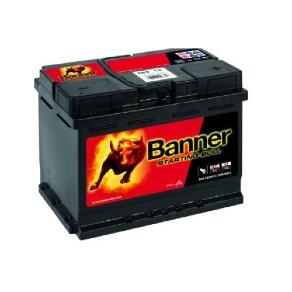 Μπαταρία αυτοκινήτου BANNER 62Ah 510A Starting Bull 56219