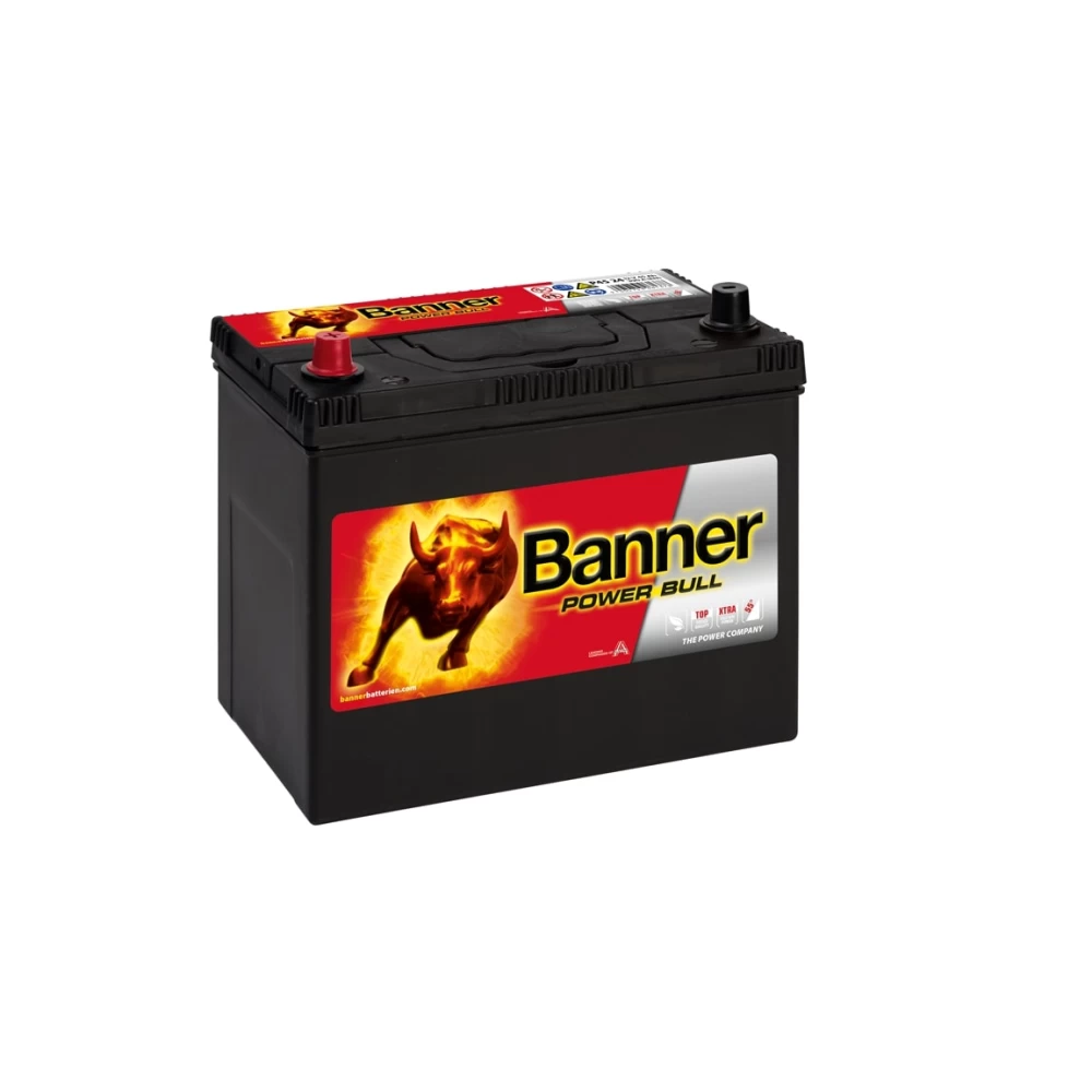 Μπαταρία αυτοκινήτου BANNER 45Ah 390A Power Bull P4524