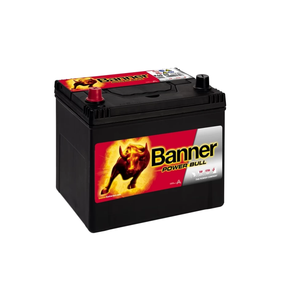 Μπαταρία αυτοκινήτου BANNER 60Ah 510A Power Bull P6069