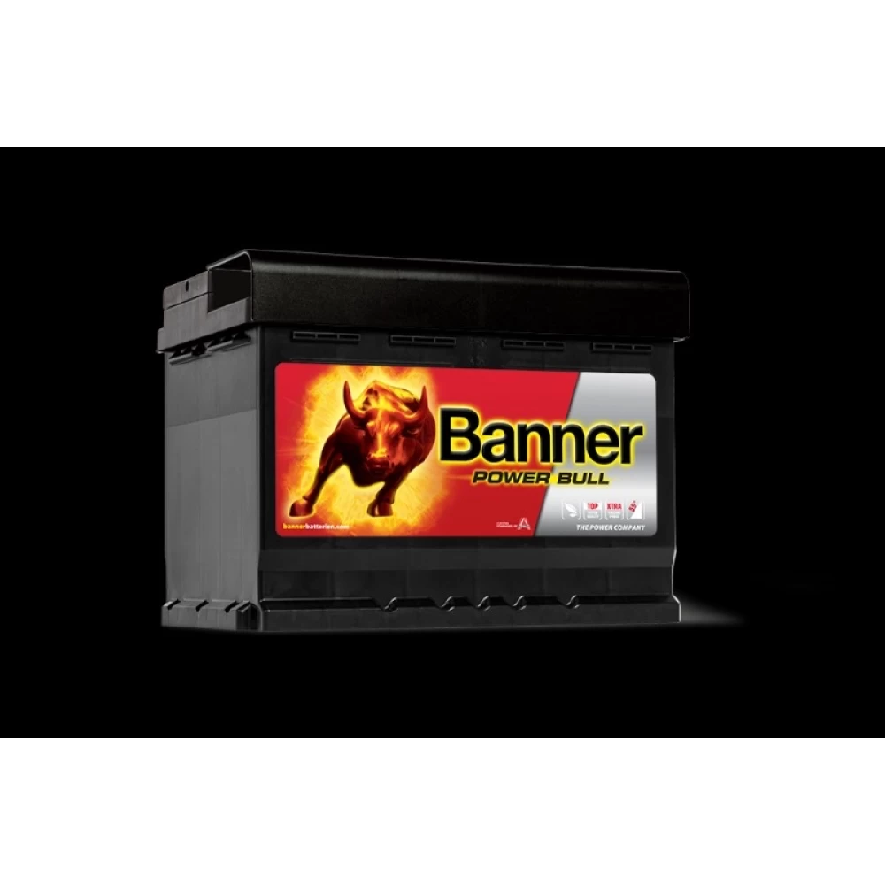 Μπαταρία αυτοκινήτου BANNER 63Ah 620A Power Bull Pro P6340