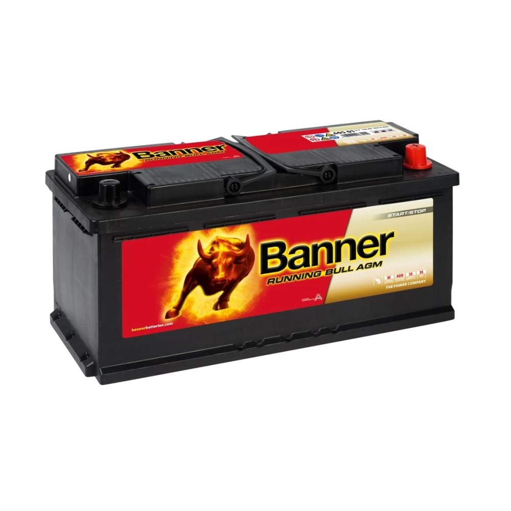 Μπαταρία αυτοκινήτου 60501 BANNER 105Ah 950A Running Bull AGM