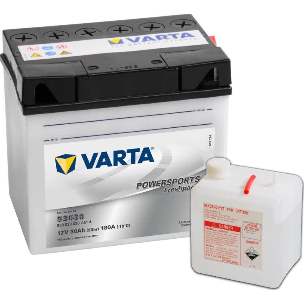 53030 Μπαταρία Μοτοσυκλέτας VARTA Powersports Freshpack