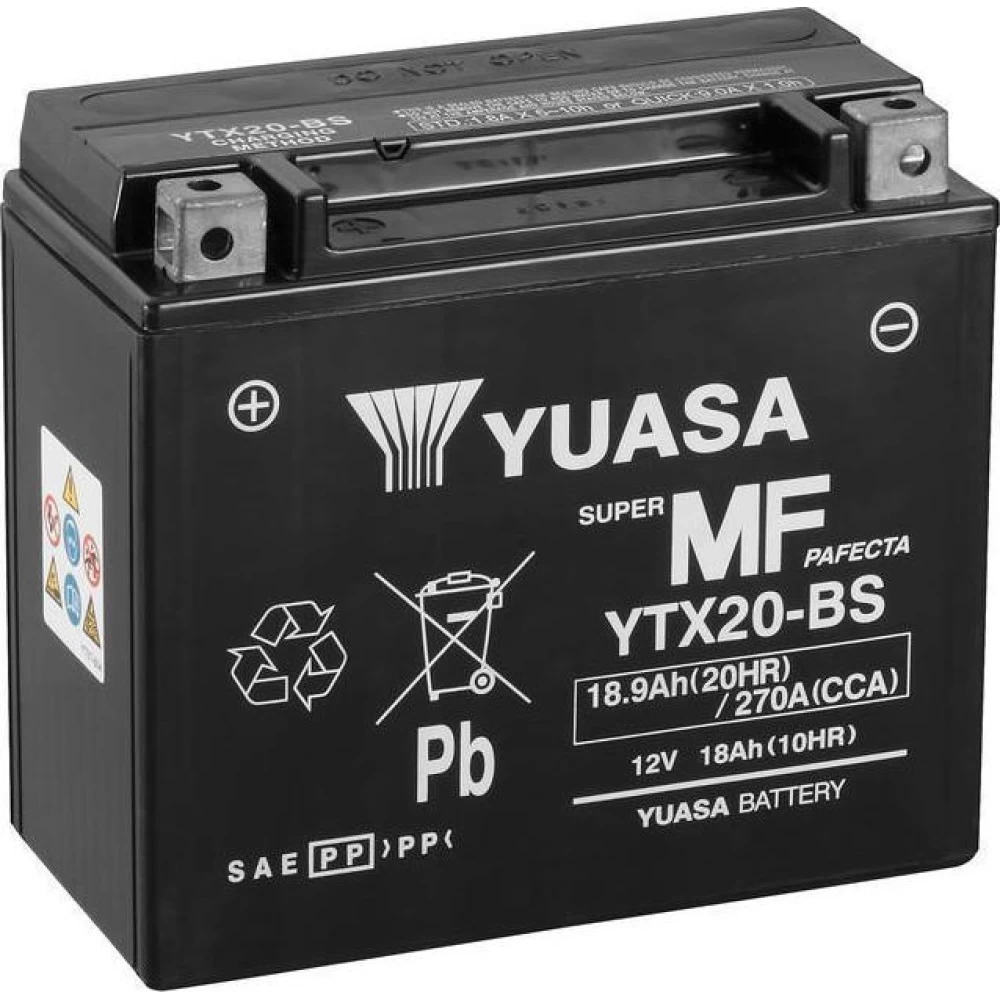 YTX20-BS Μπαταρία Μοτοσυκλέτας YUASA ROC 18.9Ah