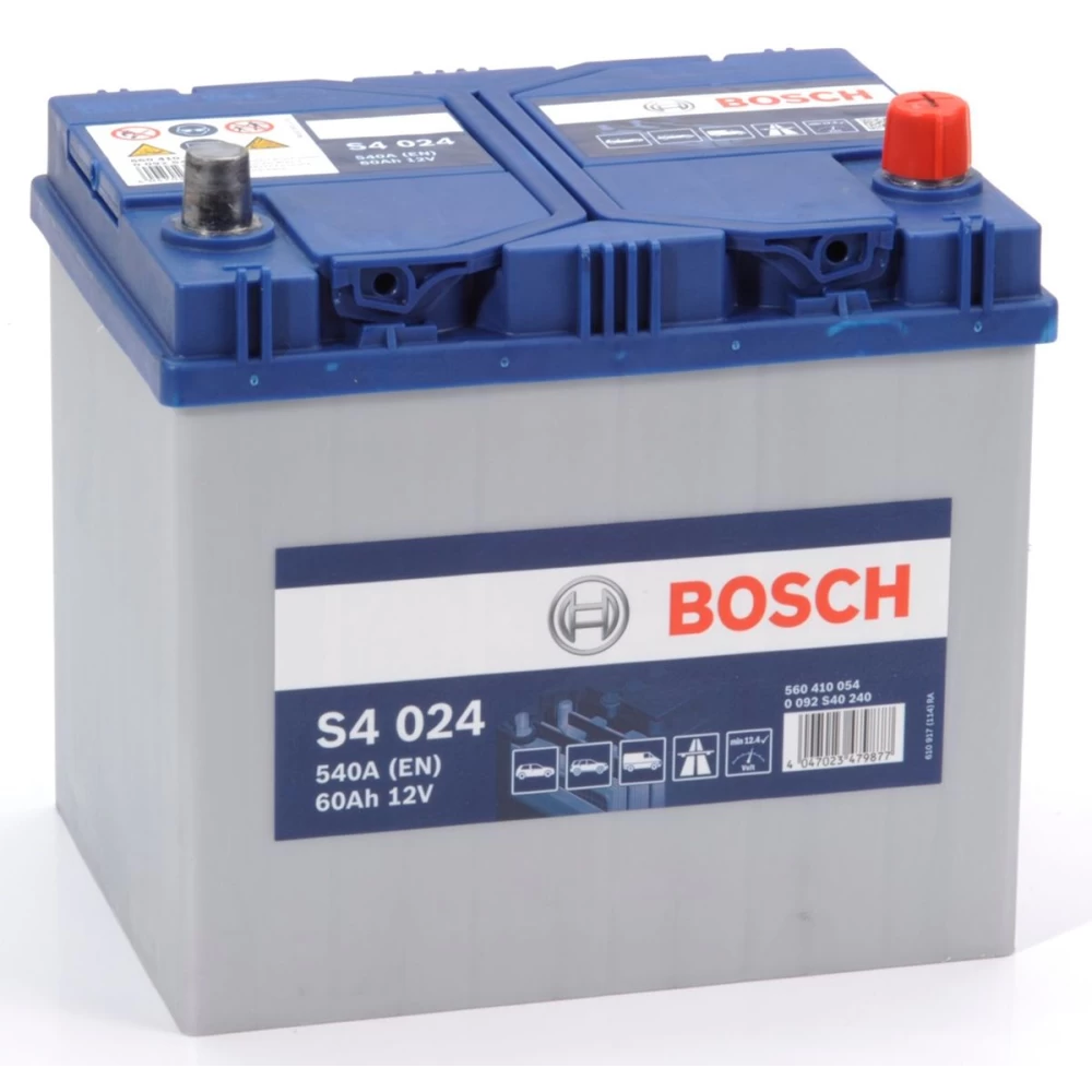 Μπαταρία Αυτοκινήτου 60Ah 540A BOSCH S4024