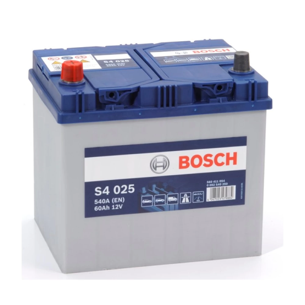 Μπαταρία Αυτοκινήτου 60Ah 540A BOSCH S4025