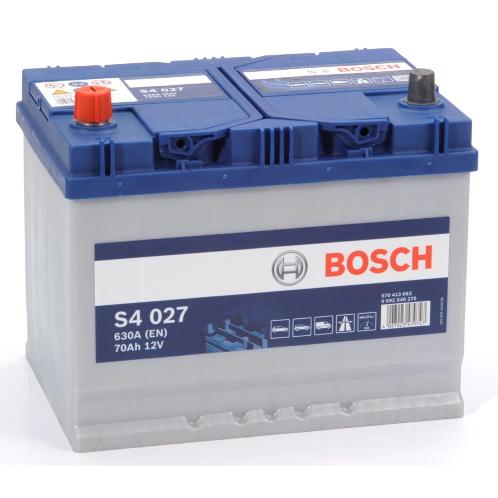 Μπαταρία Αυτοκινήτου 70Ah 630A BOSCH S4027