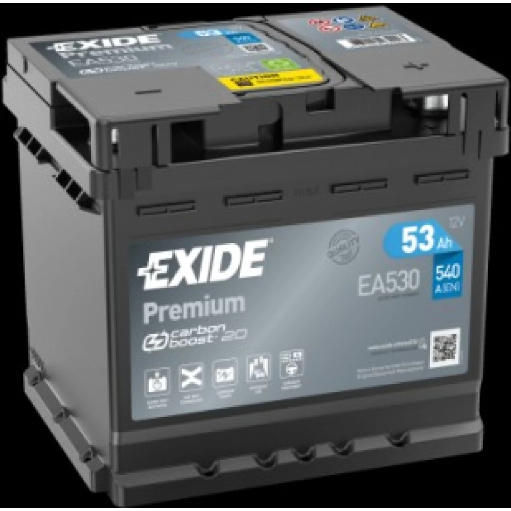 Μπαταρία Αυτοκινήτου 53Ah 540A EXIDE PREMIUM EA530
