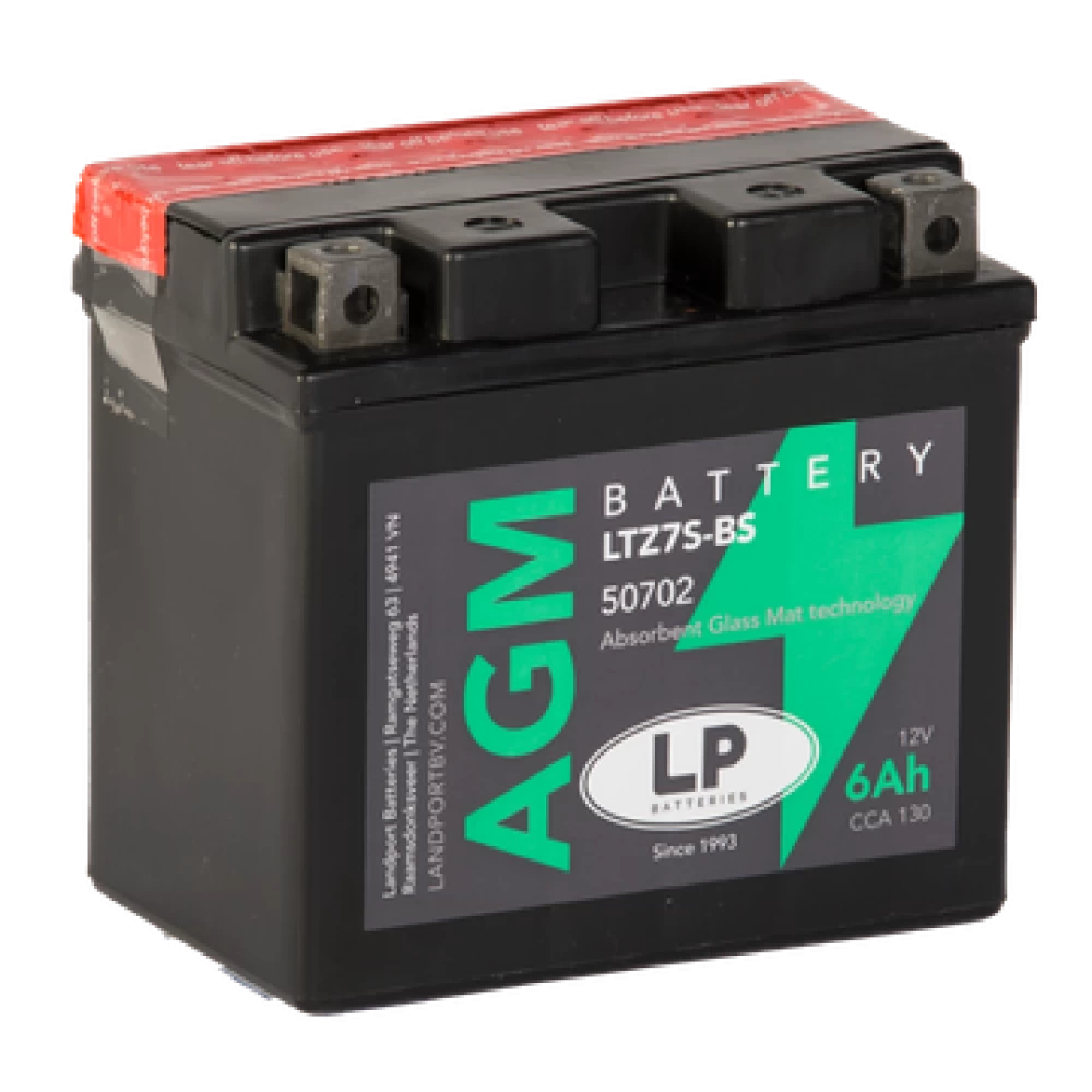 LTZ7S-BS (YTZ7S-BS) Μπαταρία Μοτοσυκλέτας LP AGM 12V 6Ah 130A