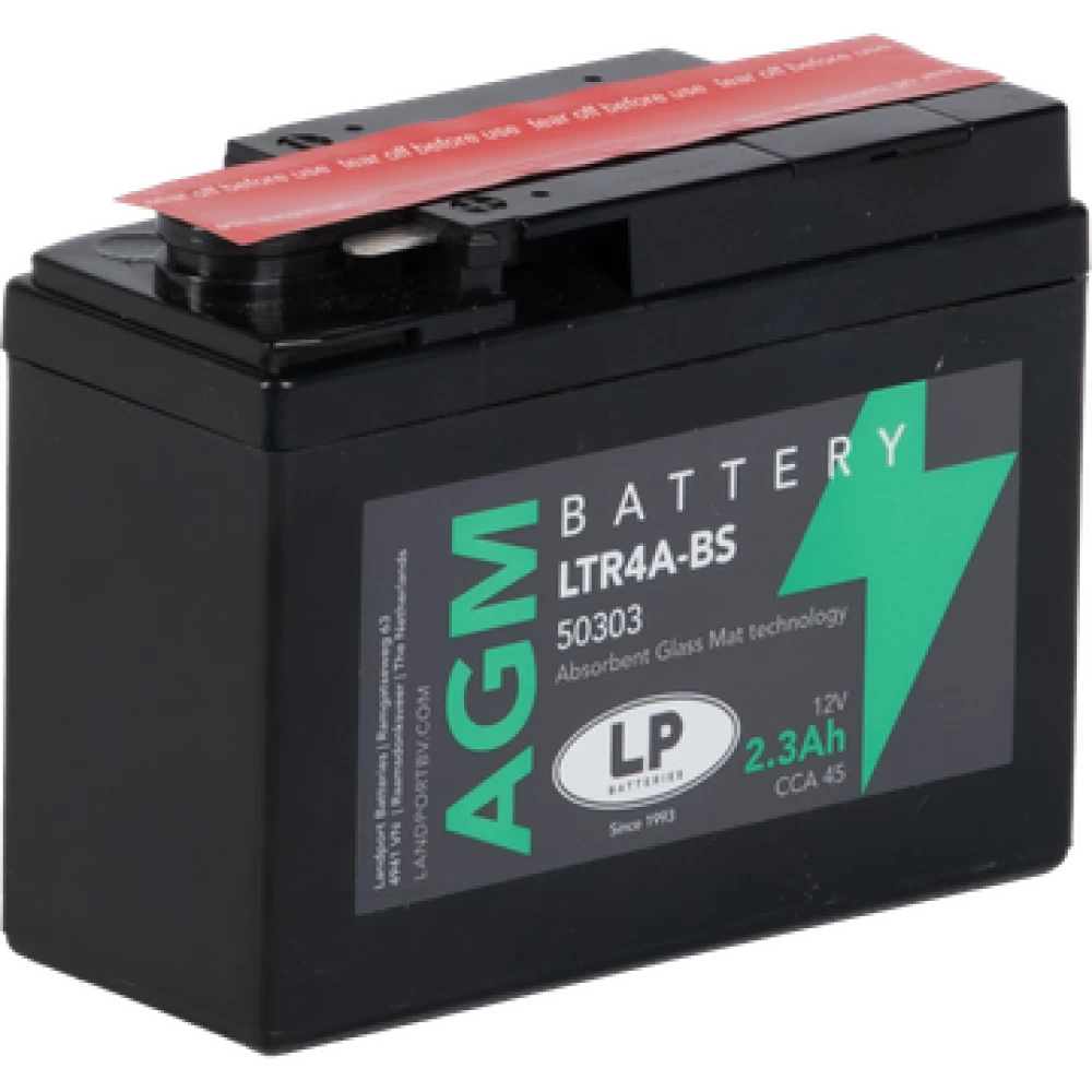 LTR4A-BS(YTR4A-BS)Μπαταρία Μοτοσυκλέτας LP AGM 12V 2.3Ah 45A