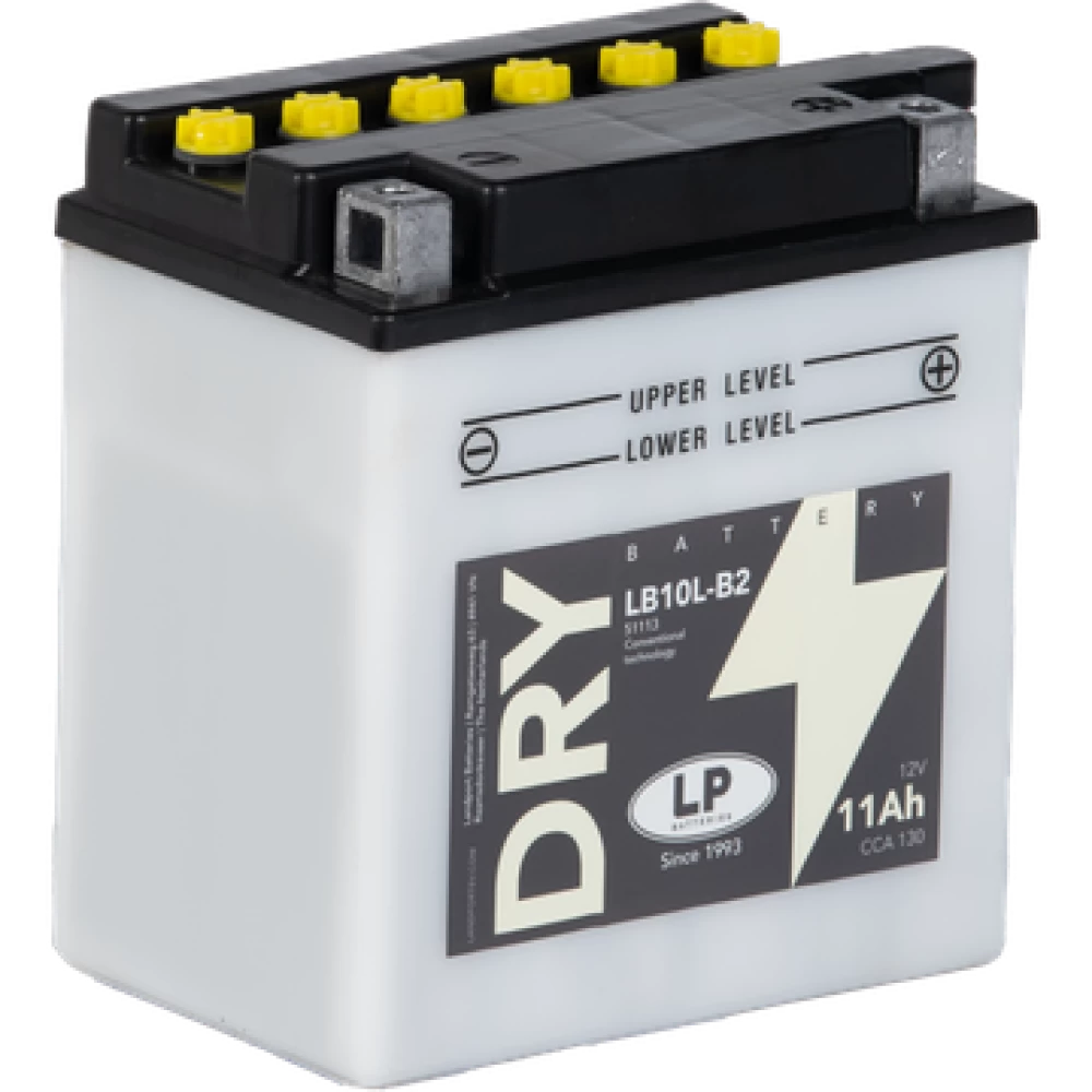 LB10L-B2 (YB10L-B2) Μπαταρία Μοτοσυκλέτας LP DRY 12V 11Ah 130A