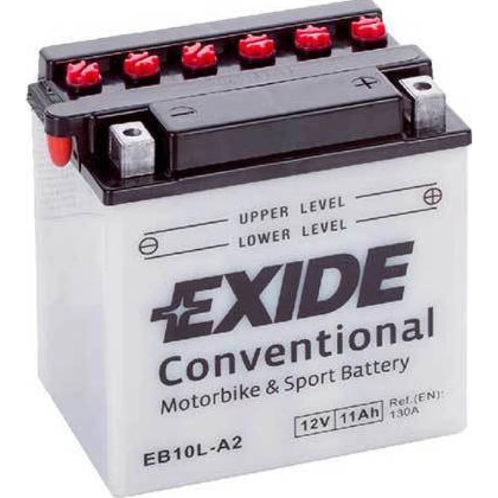 EB10L-A2(YB10L-A2) Μπαταρία Μοτοσυκλέτας EXIDE CONVENTIONAL 11Ah