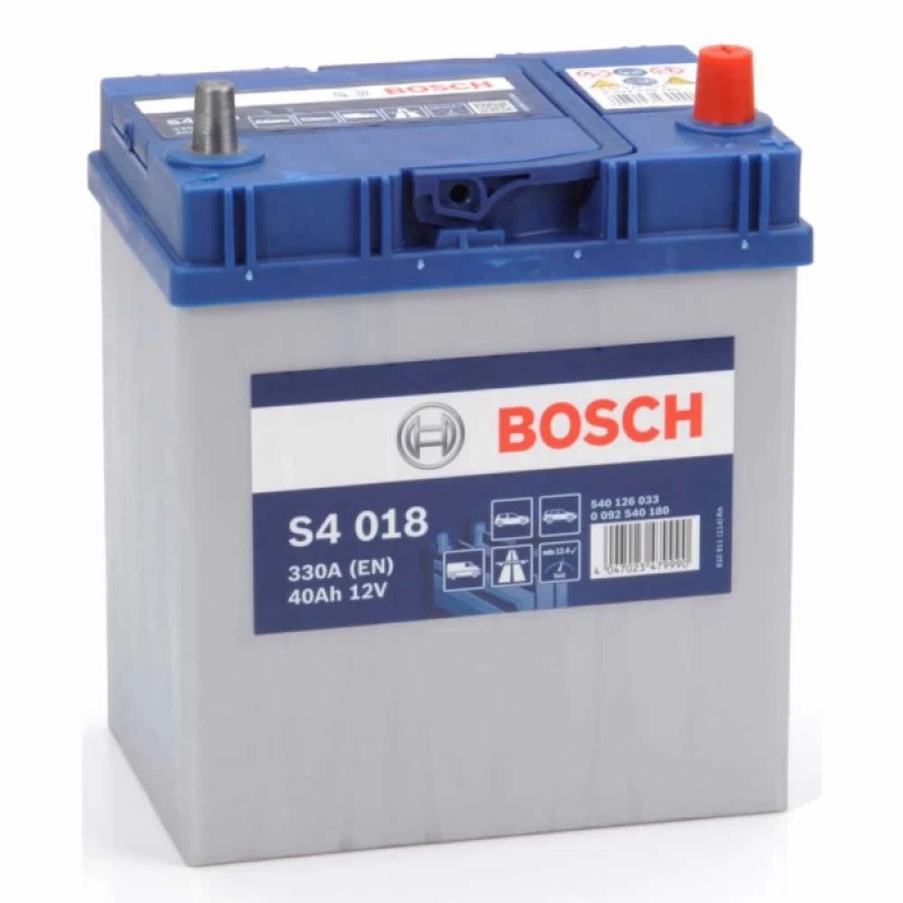 Μπαταρία Αυτοκινήτου 40Ah 330A BOSCH S4018