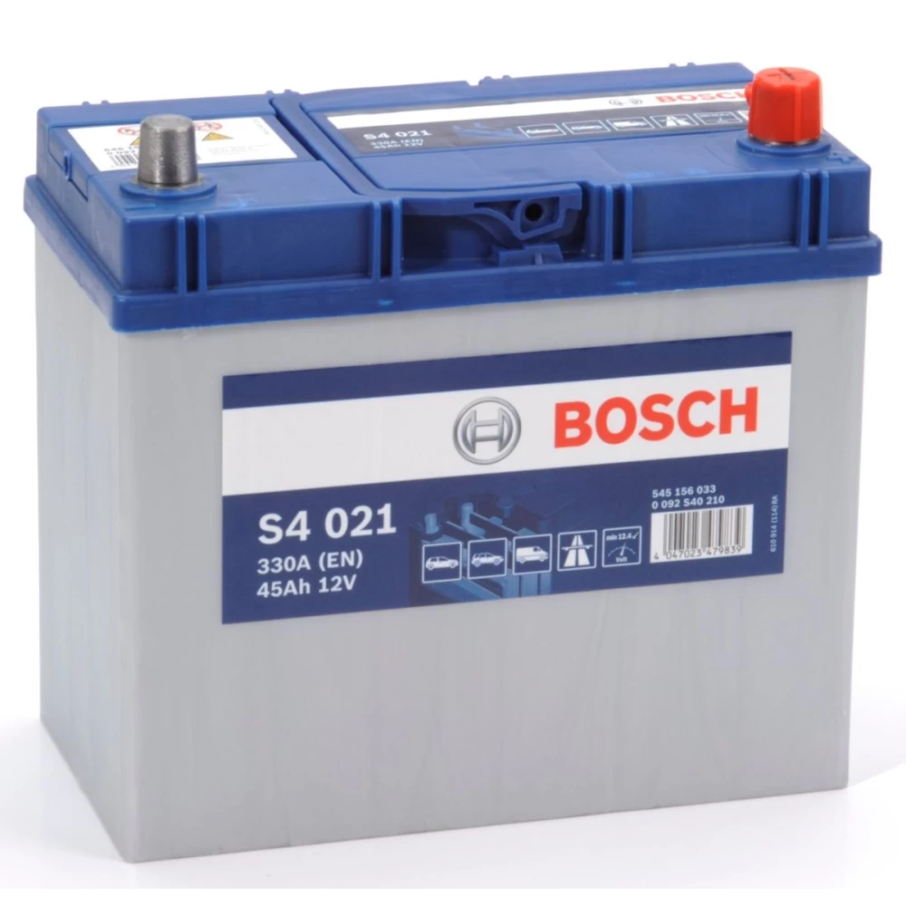 Μπαταρία Αυτοκινήτου 45Ah 330A BOSCH S4021