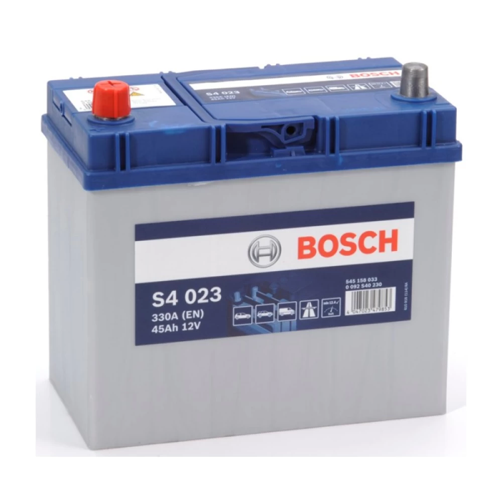 Μπαταρία Αυτοκινήτου 45Ah 330A BOSCH S4023
