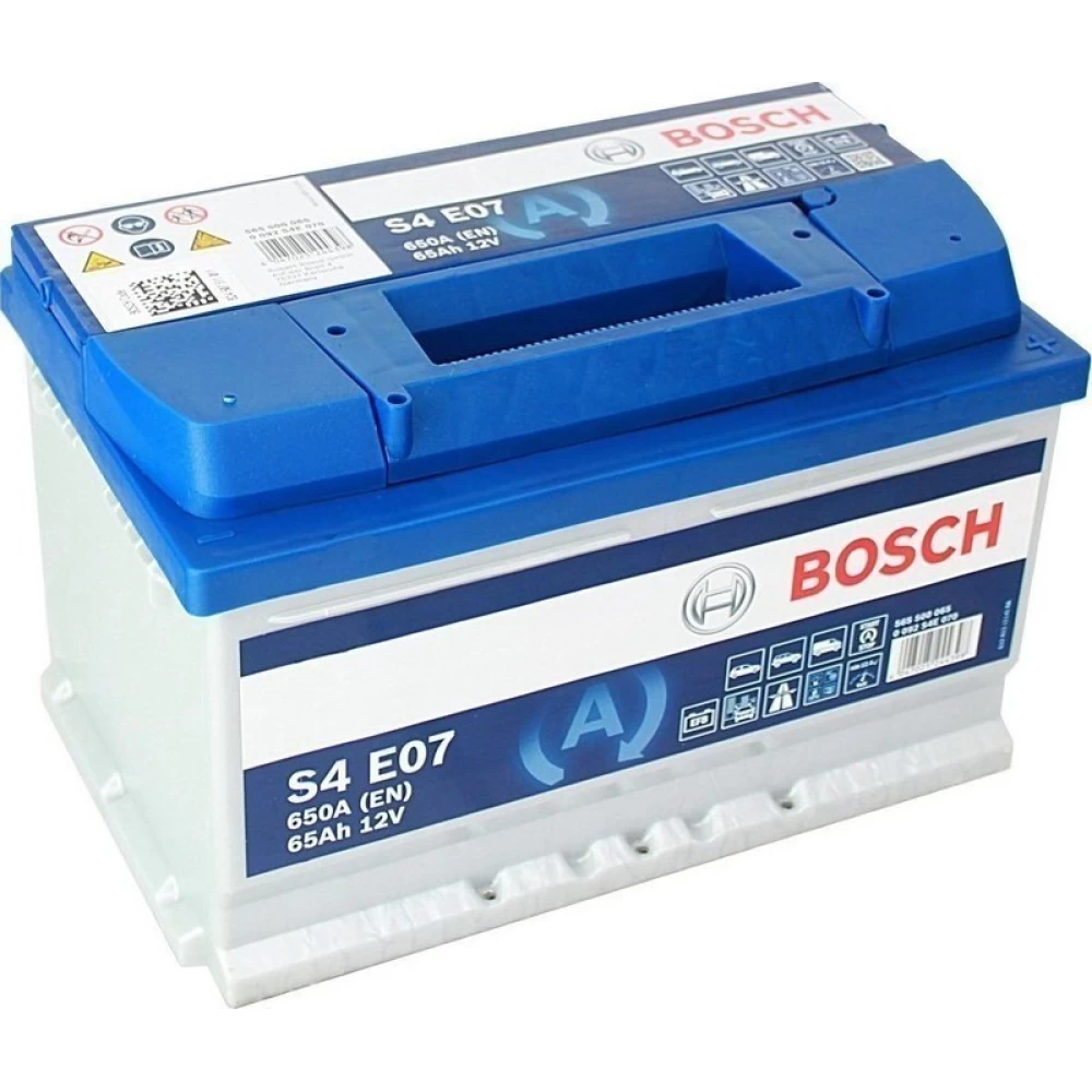 Μπαταρία Αυτοκινήτου 65Ah 650A BOSCH S4E07 EFB