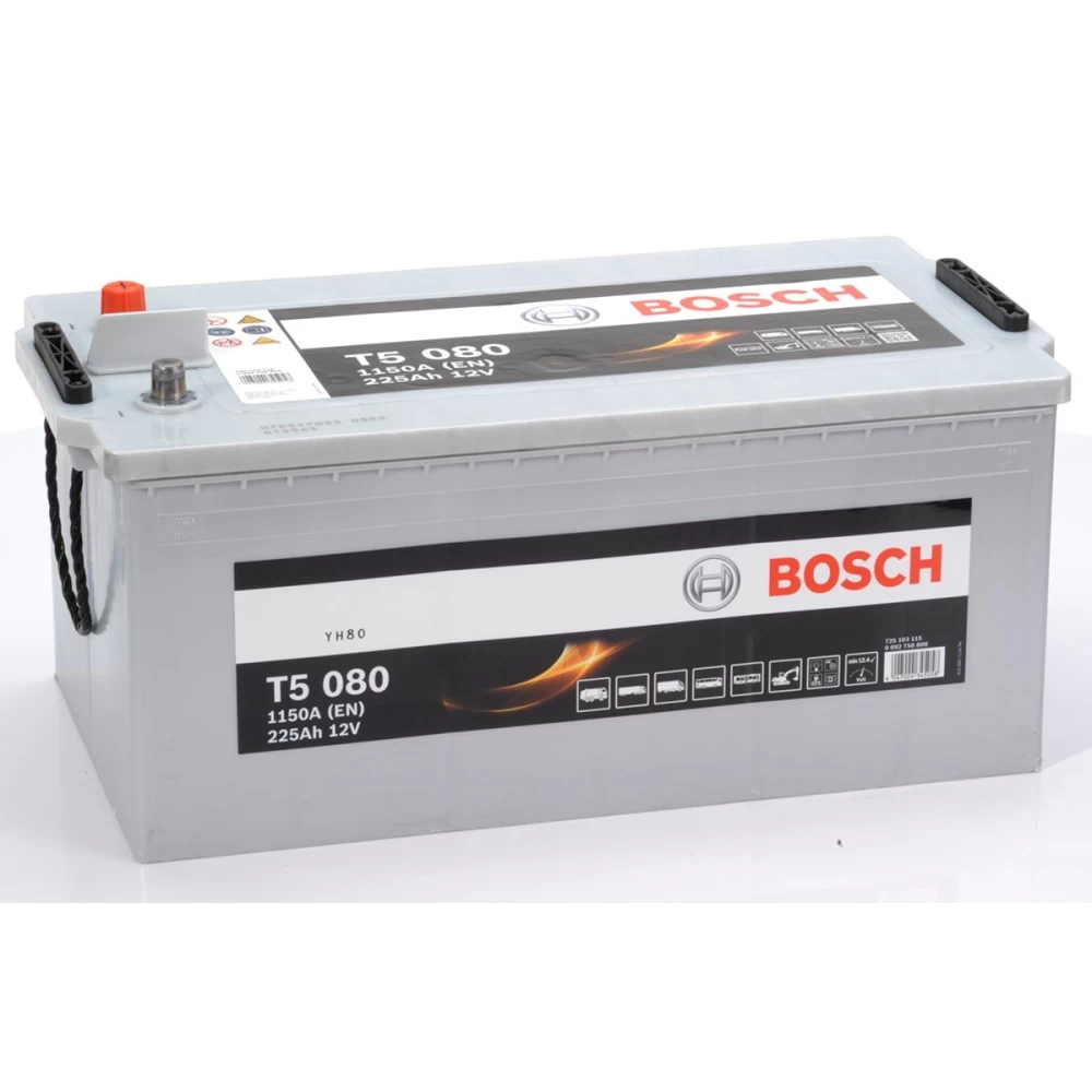 Μπαταρία φορτηγού 225Ah 1150A BOSCH T5080