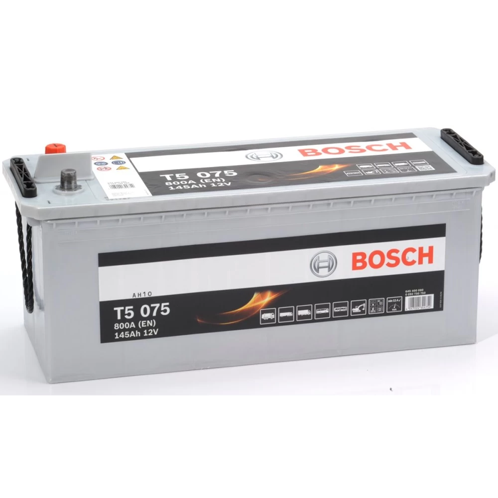 Μπαταρία φορτηγού 145Ah 800A BOSCH T5075 