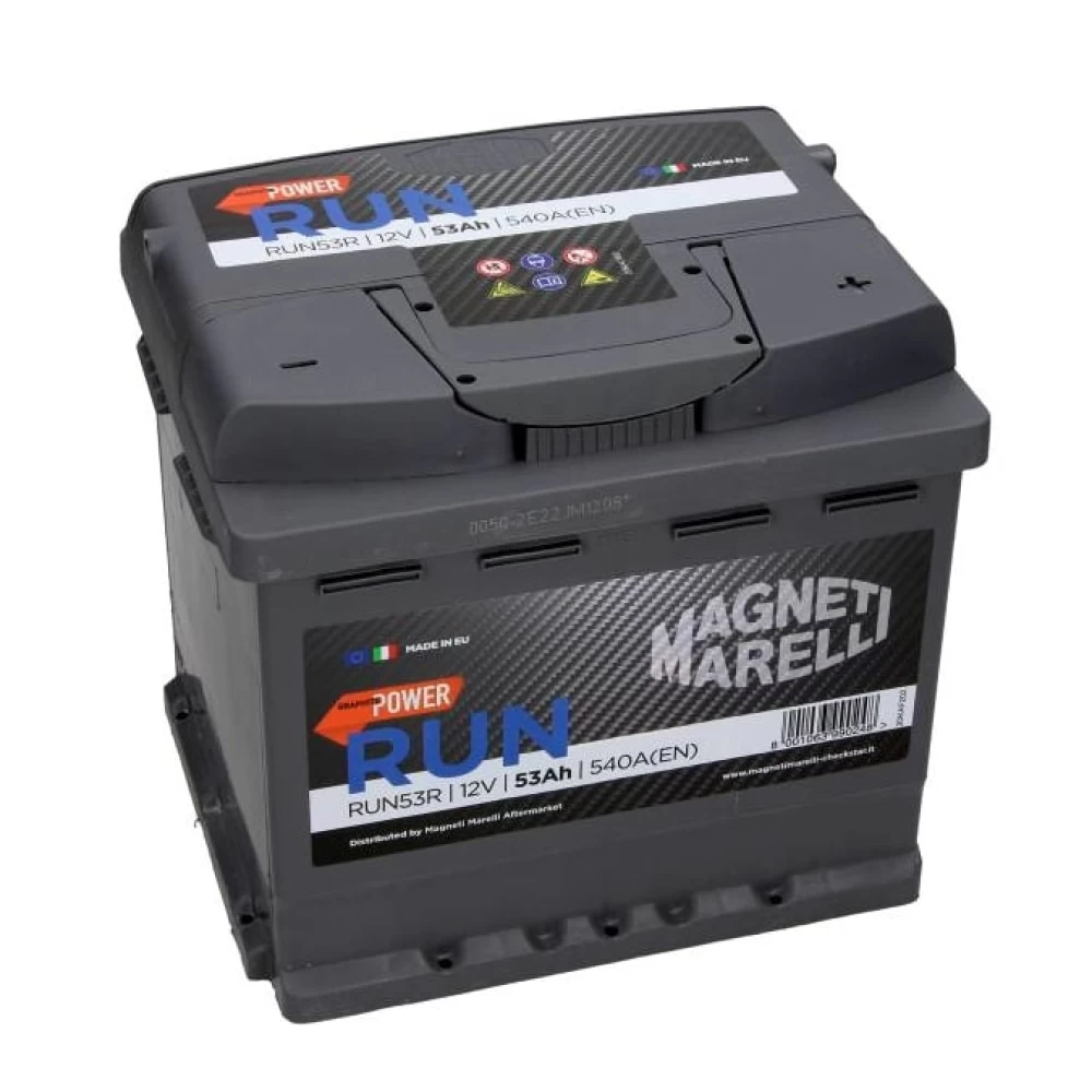 Μπαταρία αυτοκινήτου Magneti Marelli RUN 53Ah 540A RUN53R