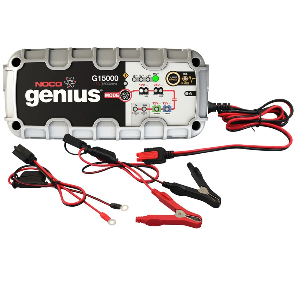Φορτιστής/Συντηρητής Noco Genius G15000 12V & 24V 15A