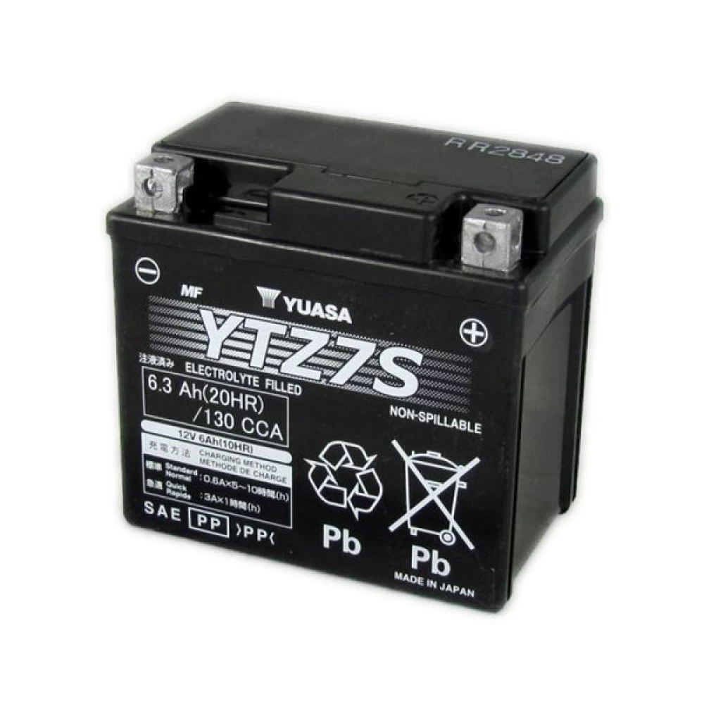 YTZ7S Μπαταρία Μοτοσυκλέτας YUASA GEL Made In Japan 6.3Ah