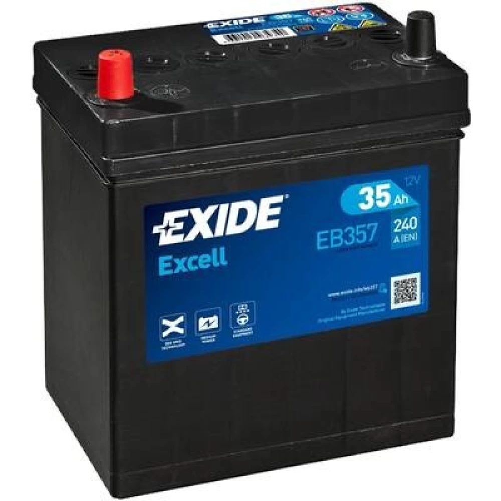 Μπαταρία Αυτοκινήτου 35Ah 240A EXIDE EXCELL EB357
